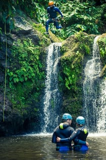 Canyoning in Ribeira dos Caldeirões