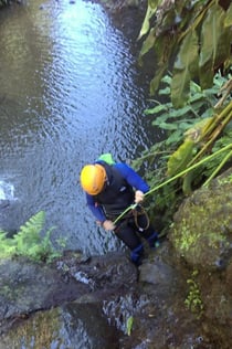 Canyoning in Ribeira dos Caldeirões