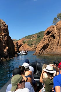 Excursió en vaixell pel Massís de l'Esterel