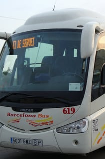 Barcelona City till/från Girona flygplats: busstransfer