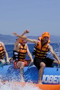 Barcelona: Banana Boat Challenge
