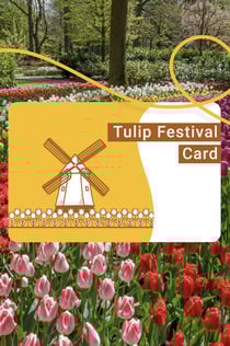 Tulip Festival Card