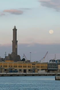 Båttur i Genuas hamn