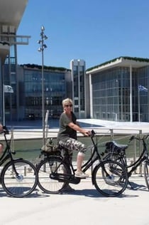 Athene fietstocht: Athene aan zee