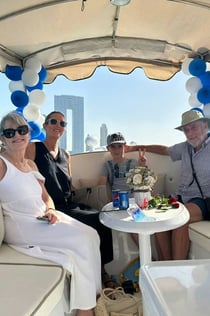 두바이 마리나: 프라이빗 전동 보트 투어