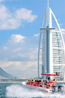 러브 보트: 100분 스피드 보트 투어 - 아인 두바이, JBR, 아틀란티스, 버즈 알 아랍