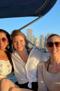 두바이 마리나: 럭셔리 선셋 크루즈 (음료 무제한 제공)