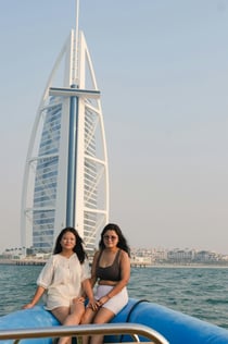 두바이: 버즈알아랍 & 아틀란티스 보트 투어 (1시간)