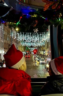 City Sightseeing Лондон: автобусный тур с рождественскими огнями