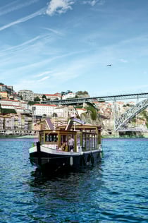 Douro Fluss Fähre
