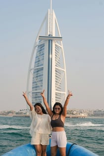 두바이: 버즈알아랍 & 아틀란티스 보트 투어 (1시간 특별 할인)