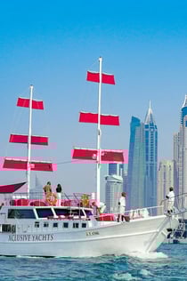 두바이 마리나: Gulet 관광 투어 (1시간)