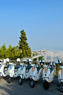 Барселона: экскурсия на Vespa с гидом