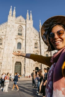 Milano: Sidste nadver og guidet gåtur