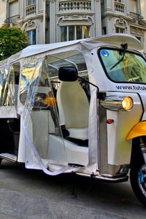 Madrid: Tuk Tuk Stadstour