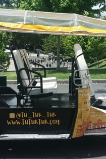 Madrid: Tuk Tuk Stadstour