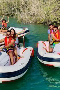 Abu Dhabi: Rhino Rides Tour met speedboot