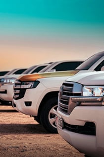 Abu Dhabi: Passeio noturno de safári no deserto + jantar