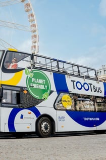 Tootbus Brussel·les: Tour en bus elèctric amb bus turístic + Món de la cervesa belga