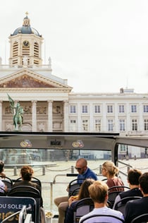 Tootbus Brussel·les: Tour en bus elèctric amb bus turístic + Món de la cervesa belga