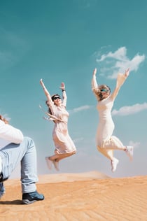 Abu Dhabi: Safári guiado no deserto de Liwa + traslado de ida e volta + almoço