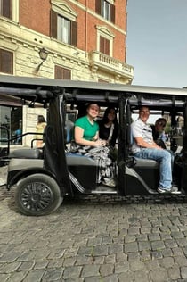 Rome: Golf Cart Tour