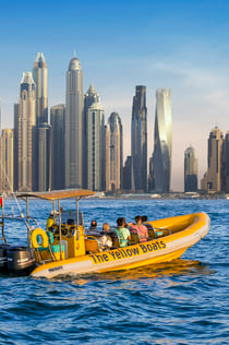 옐로우 보트: 저녁 60분 투어 - 두바이 마리나, 아인 두바이, JBR