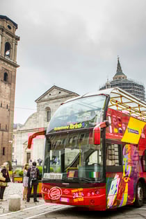 Turijn: Het Nationaal Museum van de Cinema Skip the Line + Hop-on Hop-off Bus Tour