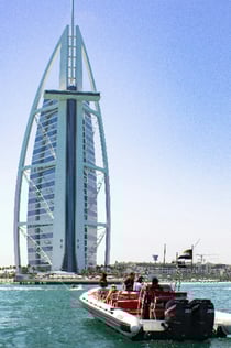 전용 요트: 90분 스피드보트 투어 - 아인 두바이, 팜, 아틀란티스, 버즈 알 아랍