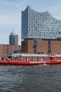 Visite du port de Hambourg sur un bateau à arrêts multiples