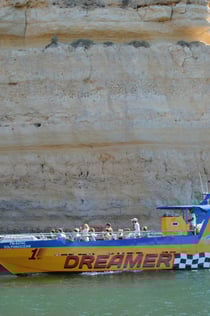 Algarve Coastline: Jet Boat Tour with Caves & Dolphin Watching from Albufeira