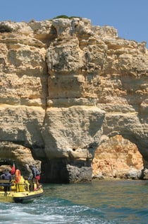 Caves and Dolphin Watching Cruise from Albufeira - Insónia (Semi-Rigid)