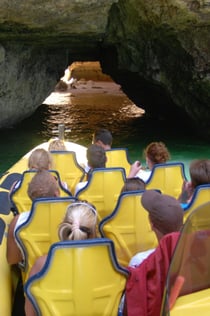 Caves and Dolphin Watching Cruise from Albufeira - Insónia (Semi-Rigid)