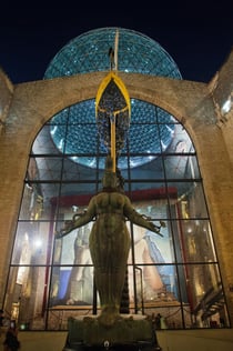 Dalí Theatre-Museum by Night