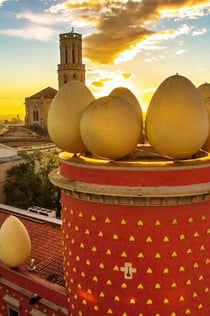 Muzeum Dalí, Figueres a Girona: Celodenní výlet s průvodcem z hotelu Barcelona