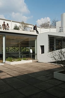 Villa Savoye: Indgangsbillet