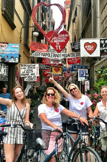 Visite à vélo : les incontournables de Naples