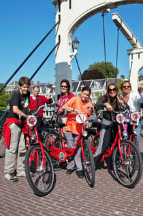 MacBike Amsterdam: Cykeludlejning fra Waterlooplein