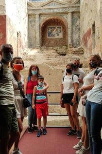 Pompeï & de Vesuvius: excursie met gids + retour vanuit Napels