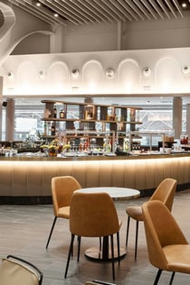 Plaza Premium Lounge på Fiumicinos flygplats