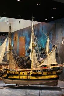 Pabellón de la Navegación – Pavillon der Navigation: Eintrittskarte