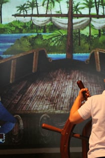 Pabellón de la Navegación – Pavillon der Navigation: Eintrittskarte