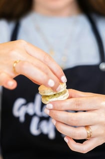 Classe de fleca de macarons francesos
