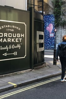 Londen Borough Market: Zelf begeleide wandeling