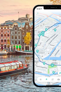 Amsterdam: app met audiogids voor op je smartphone