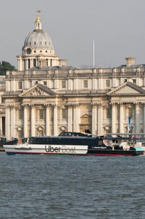 Uber Boat от Thames Clippers: Одиночное путешествие