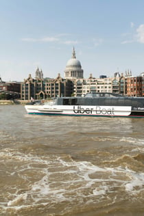 Uber Boat от Thames Clippers: Одиночное путешествие