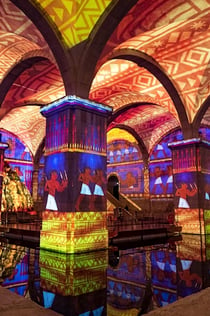 Mysterieus Egypte bij Immersivus Galerie Lissabon