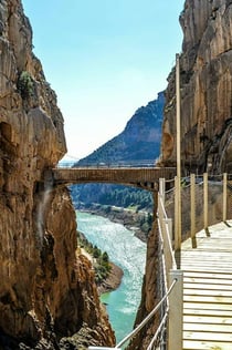 Caminito del Rey: Geführte Tour + Shuttle-Bus von El Chorro