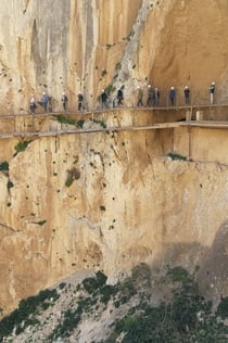 Caminito del Rey: Geführte Tour + Shuttle-Bus von El Chorro